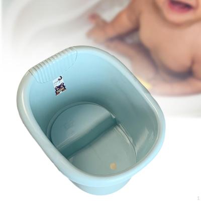Baby Bath Bucket,Baby Tub Bucket,Sit and Soak,Built In Seat Infant Bathtub,Baby Shower Bucket for