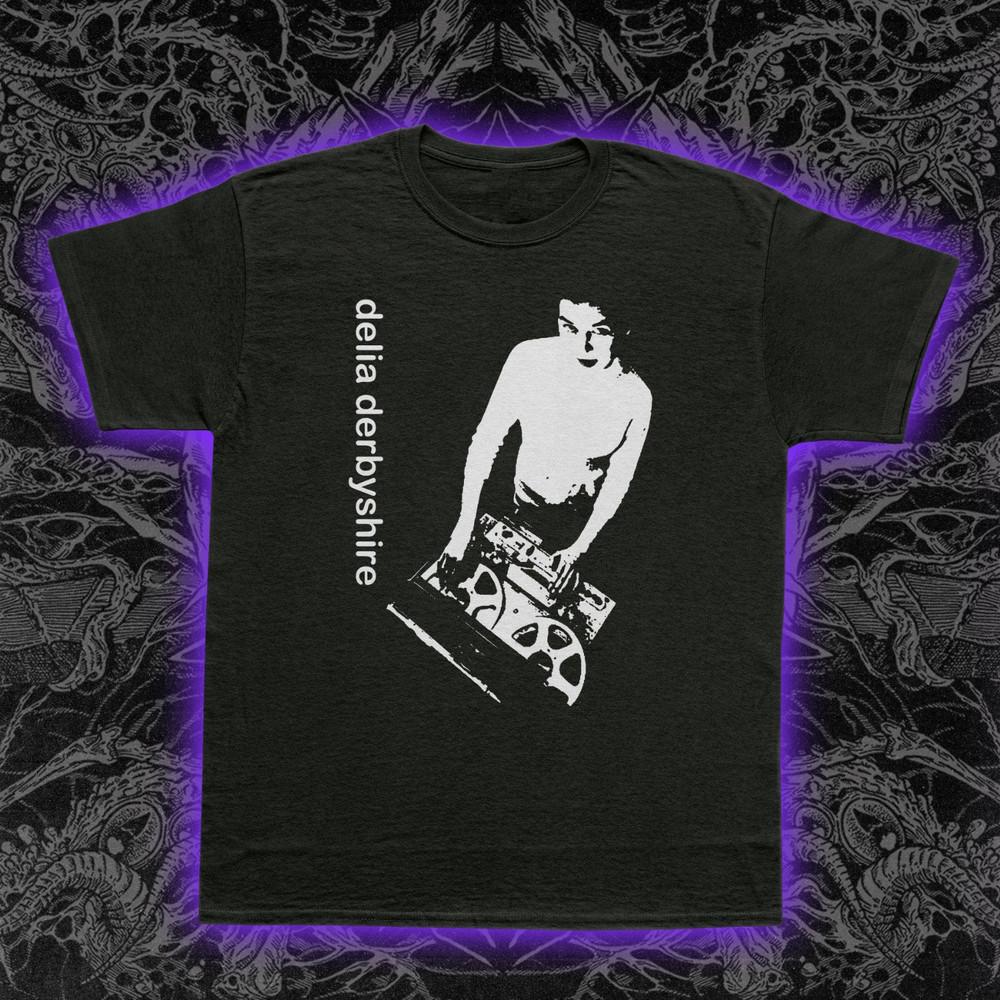 Delia Derbyshire Tričko Doctor Who BBC Radiophonic Elektronická hudba Tričko S-5XL