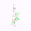 Y2K Aesthetics Lily Of The Valley Keychain Exquisite Flower Keyring Bag Pendant Sweet Girly Phone Lanyard Holiday Gifts