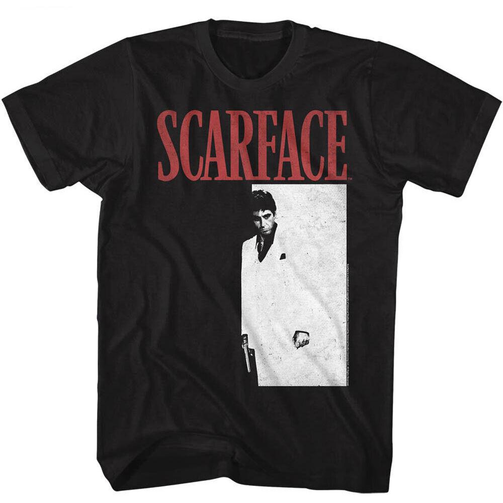 

Черная футболка унисекс Scarface Meng