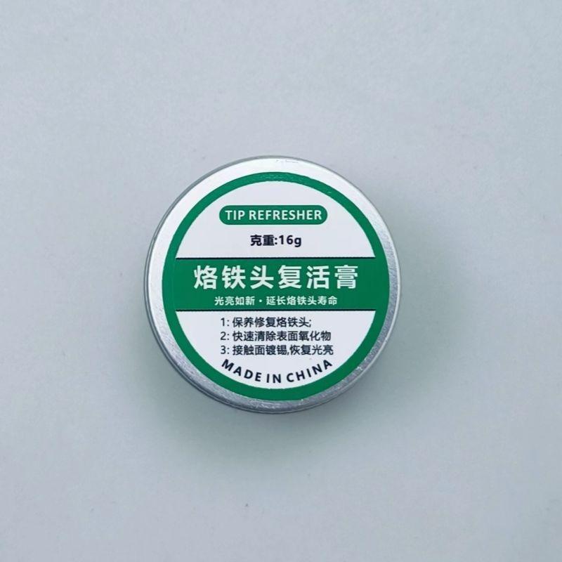 

60 г освежитель для паяльника антипригарный оловянный паяльный крем чистящая паста оксидный освежитель для паяльника активатор оловянного наконечника