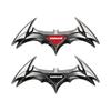 3D Car Stickers Universal Metal Stickers, Bat Shape Badge Car Stickers for Suzuki Samurai
