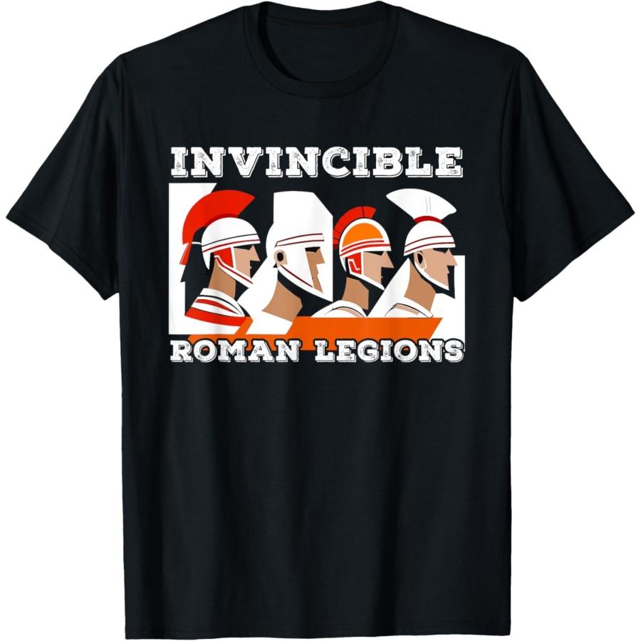 

Invincible Roman Legions, Romans T-Shirt XXXXXL чорний