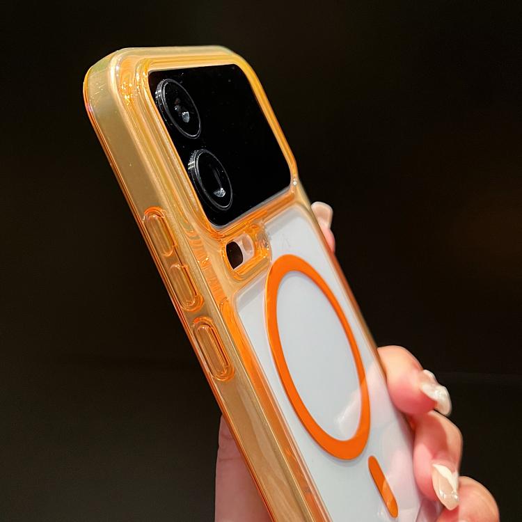 Precise Hole Shockproof Magnetic TPU Hybrid Transparent Acrylic Phone Case With Lanyard For Xiaomi 17 Pro Max