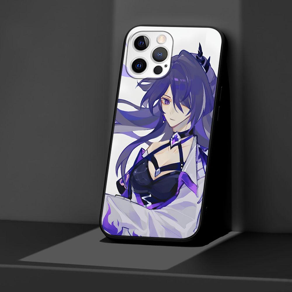 Acheron Honkai Star Rail Case for Apple iPhone 7 SE 2020 11 12 13 14 X XS XR 15 Pro Max Silicone Black Soft Phone Cover