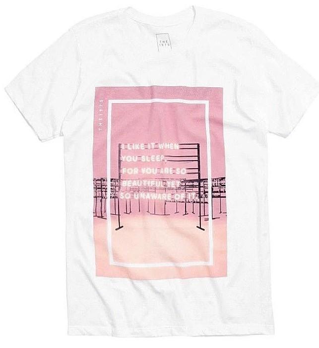 Футболка The 1975 I LIKE IT WHEN YOU SLEEP НОВАЯ 100% Оригинальная и Официальная Унисекс Футболка S