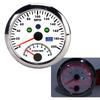 85mm 0‑200MPH GPS Speedometer 0‑8000rpm Tachometer Gauge Overspeed Alarm LCD Red Backlight for Car Boat