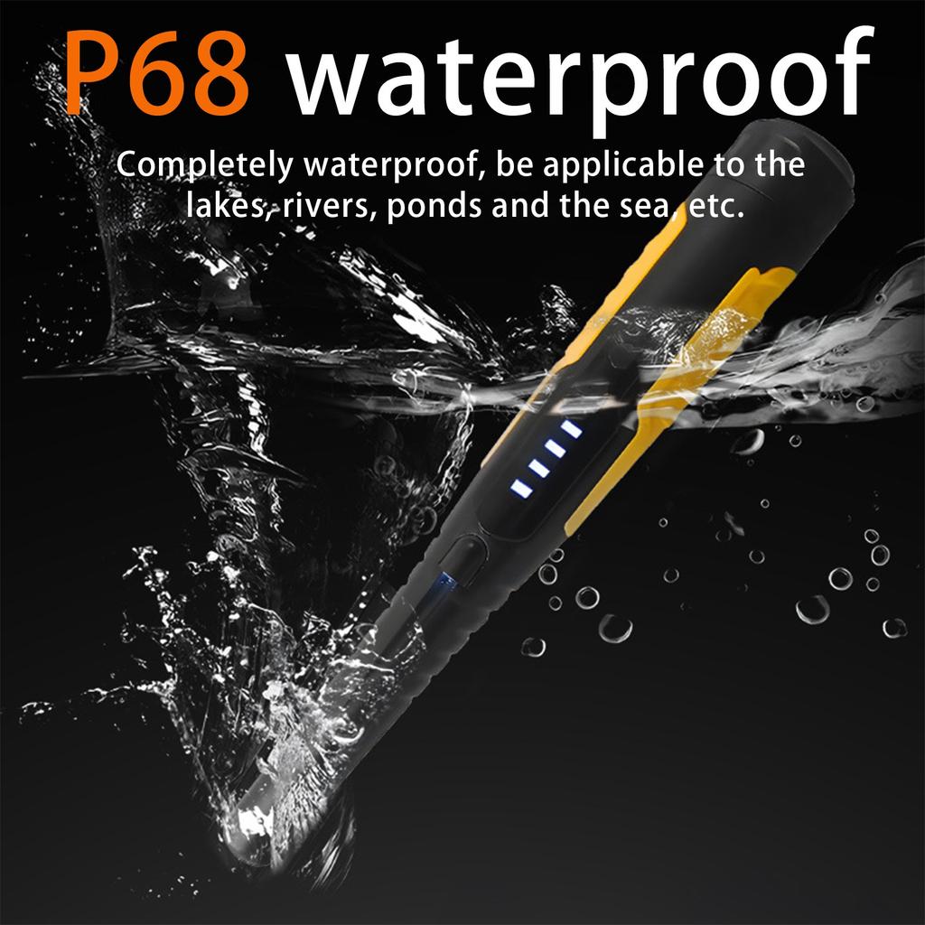 Metal Detector Pinpointer, 4 Modes Treasure Hunting Pinpointer With LCD Display, Handheld Pinpointer, Suitable For Adults And Children