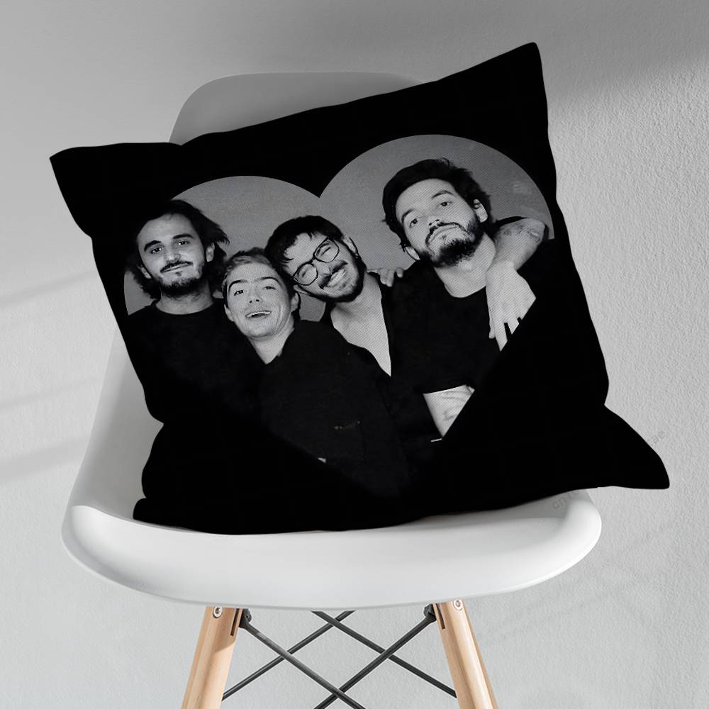 Band MMorat Pillowcase for Sofa Room Office Decor Printing Merchandise AllMatch Cushion Cover