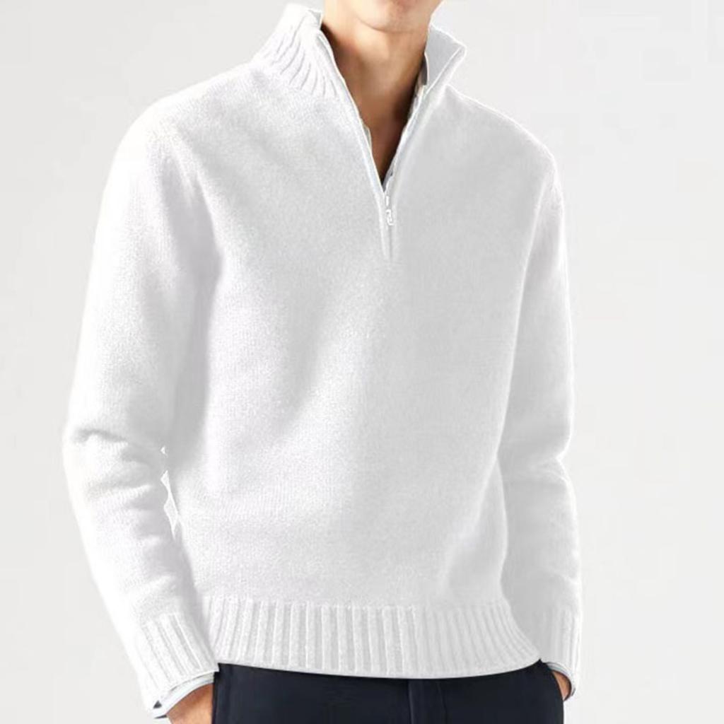 Men's Casual Thick Knit Sweater for Winter Warmth Everyday Wear
