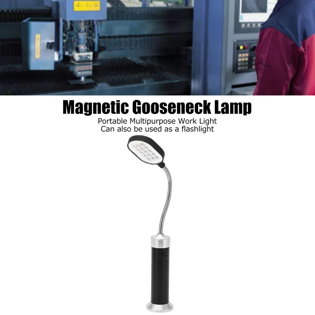 Magnetic Lamp 360 Gooseneck High Brightness Wther Resistant LED Outdoor Work Light for Fishing BBQ Cycling