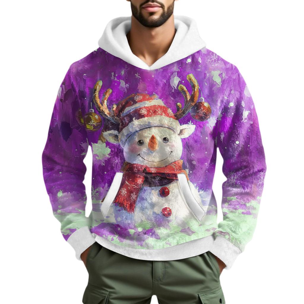 Men's  Leisure  Fashion  Half  Zipper  Hooded  Hood  Long  Sleeves  Hoodie