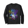 Футболка с длинным рукавом Sanrio Kuromi Яркий Граффити Поза - Официальная Одежда с Персонажем, Японский Эксклюзив