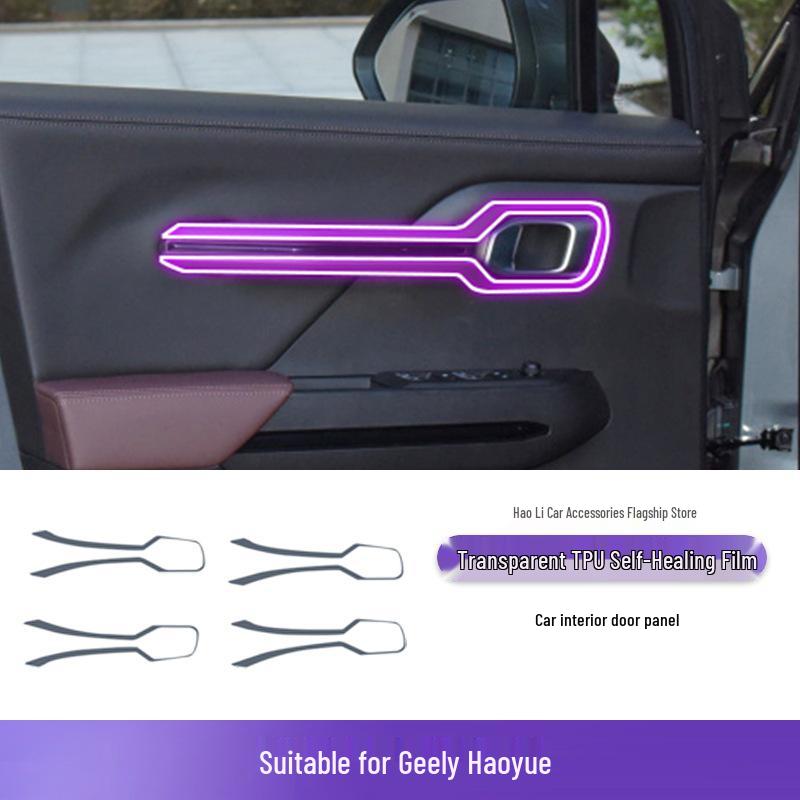 Transparent TPU Protective Film for Geely Haoyue Center Console Gear Shift
