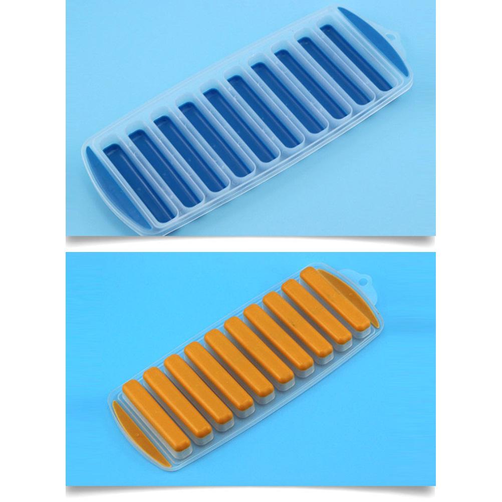 Silicone Ice Stick Cube Trays Easy Push and Out Ice Stick Cube Molds Water Bottle Ice Stick Tray