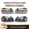 Fits 2004-2010 Beijing Hyundai Old Elantra Headlight Assembly