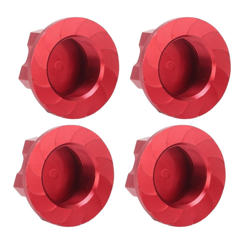 4Pcs 24mm Wheel Lock Nuts RC Accessories Hex Wheel Nuts for ARRMA 1/5 Kraton 8S RC Car For RC Car