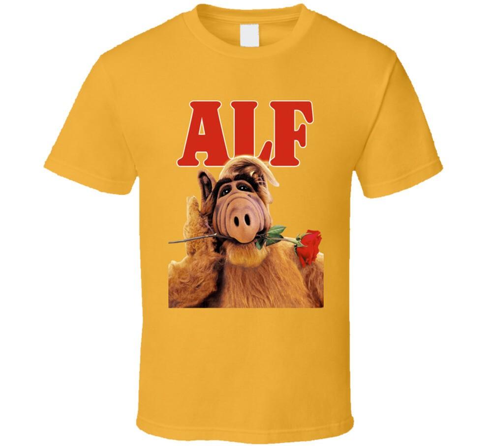 

Alf With Rose 80s 90s Tv Show Sitcom T Shirt 4XL