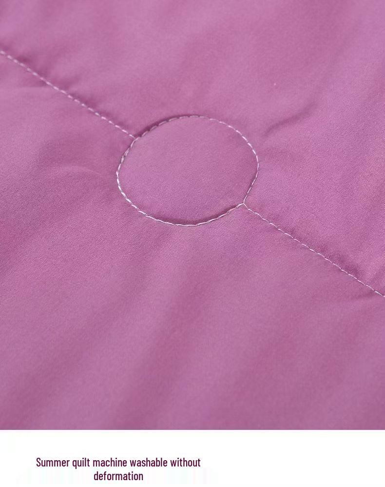 Beifuß Sommer Klimaanlage Steppdecke: Studentenwohnheim & Nickerchen-bereit, Maschinenwaschbar.