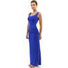 Summer Sleeveless Slim Fit Pleated Maxi Dress for Women