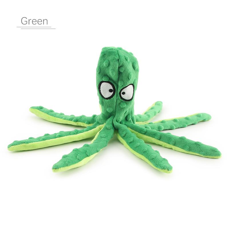 

Octopus Crocodile Squeak Dog Toy Squid Puppy Plush Pet Toy Play Interactive Cat Supplies