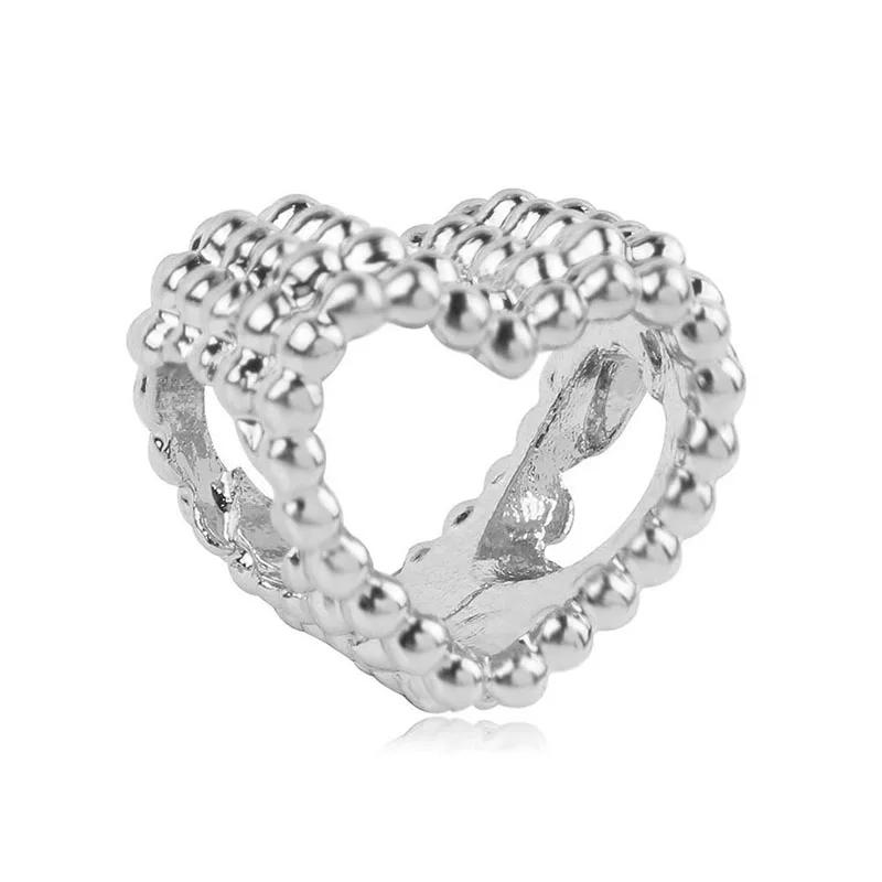 Nan Grand Daughter Best Friend Heart Beads Fits Charm Bracelet&Bangle DIY Women Jewelry Making
