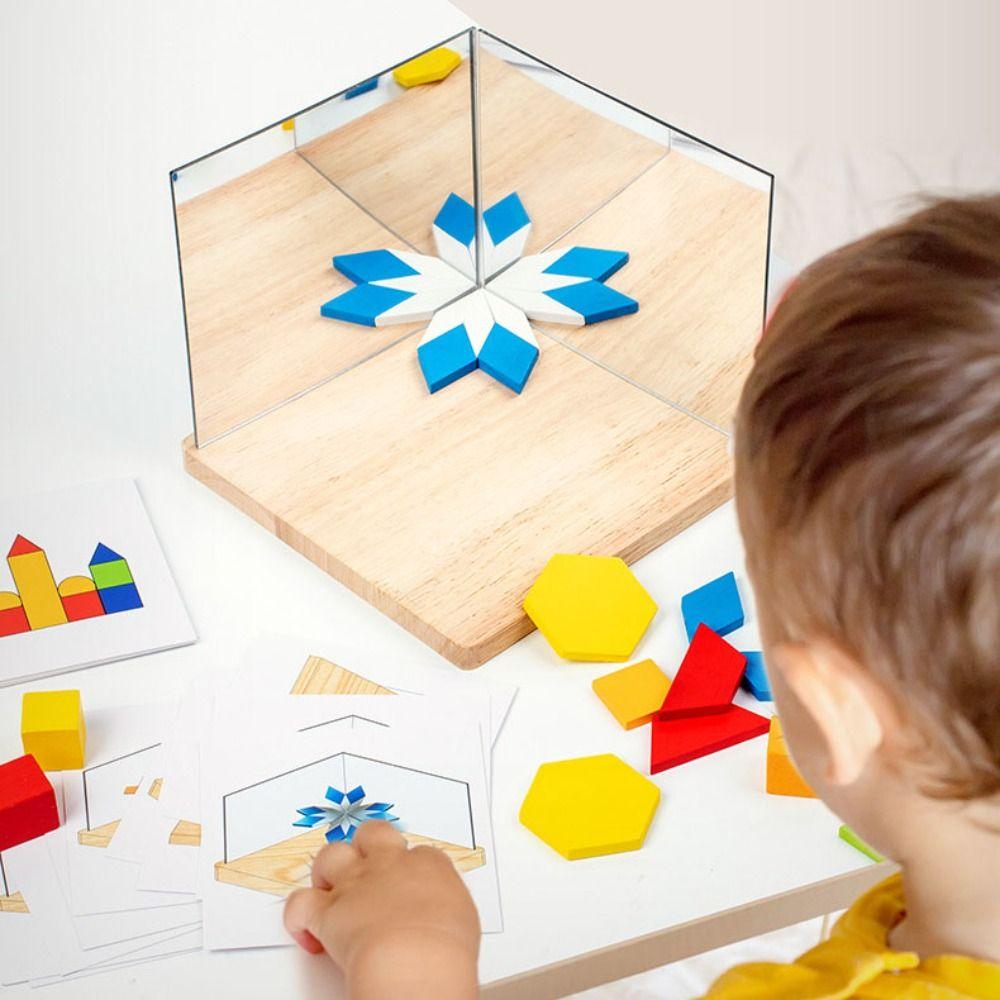 

Shape Matching Mirror Imaging Logic Thinking Puzzle Parent-child Interaction Style A