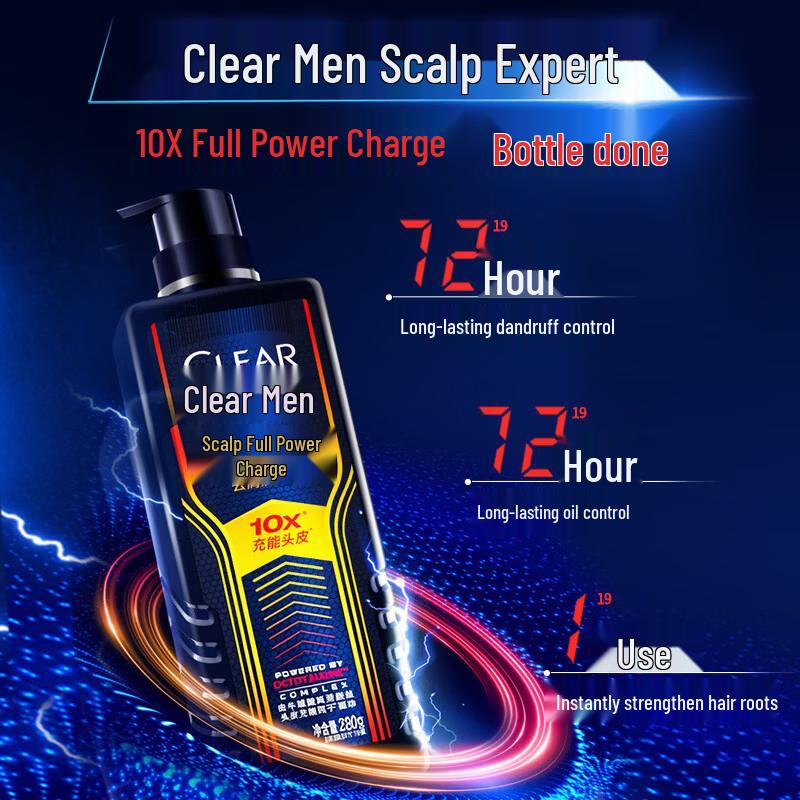 CLEAR Men s Scalp Oil Control Anti-Dandruff Shampoo