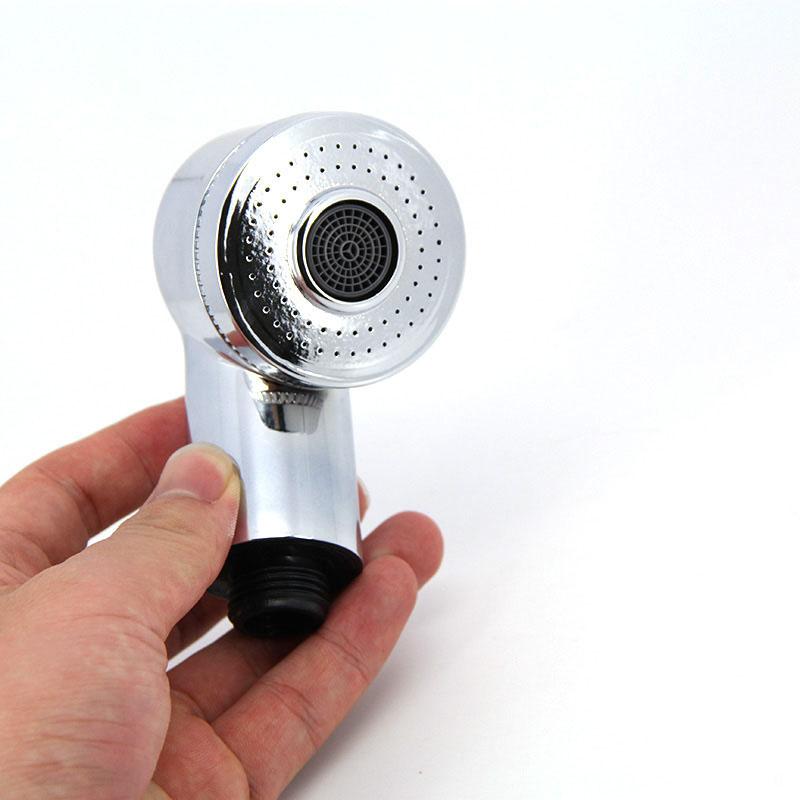 Protable Small Shower Head ABS Shampoo Hair Wash Salon Shower Head Side Switch Type Bathroom Accessories Hardware Set Q1