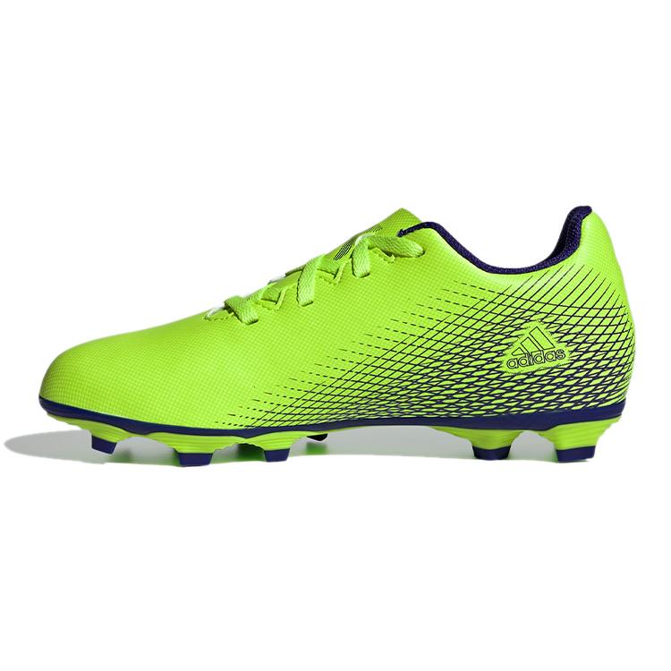 

Adidas X GHOSTED .4 Flexible Ground K Abrasion Resistant Slip Resistant Low top Soccer Shoes Green Kids EG8220 36⅔