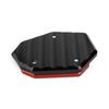 Bruce & Shark Kickstand Side Stand Stand Stand Plate Extension Aluminum for Yamaha YZF R25 R3 MT-25 MT-03 14-17 Red