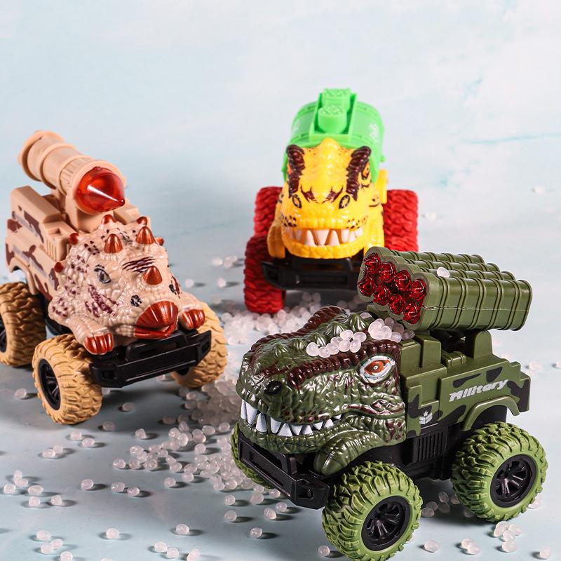 1Pcs Children'S Toy Car Simulated Animals Dinosaur Toys Pull Back Friction Cars Mini Truck Car Toy For Kids Boys Girls Gifts