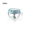 Manual Food Chopper with 500ml and 900ml Capacity