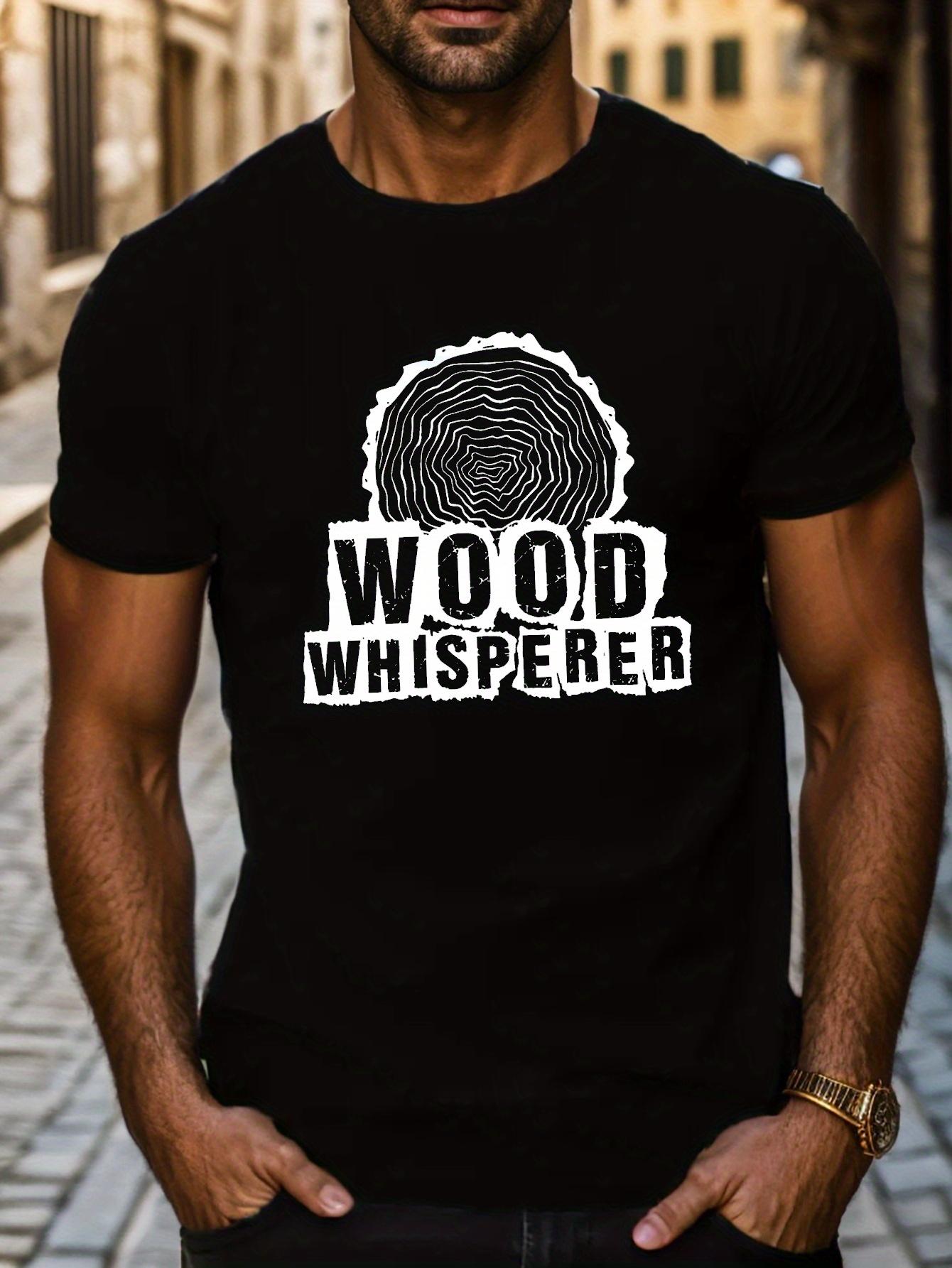 European size Print T Shirt, Tees For Men, Casual Short Sleeve T-shirt For Summer Comfortable Fashionable Tee Tops for Men S чёрный