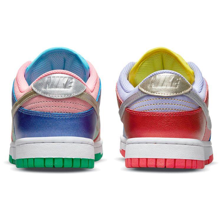 Nike Dunk Low Sunset Pulse Women Sneakers Multi-Color Silver Purple-Pulse DN0855-600