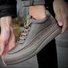 Fashion Men Casual Shoes Spring Fashion Men's Shoes Genuine Leather Outdoor Sneakers Classic Lace Up Elegant Designer Shoes Masculina
