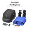 Bicycle & Scooter Rear Seat Pannier: Battery & Storage Tail Bag for Mountain Bikes & Motorcycles