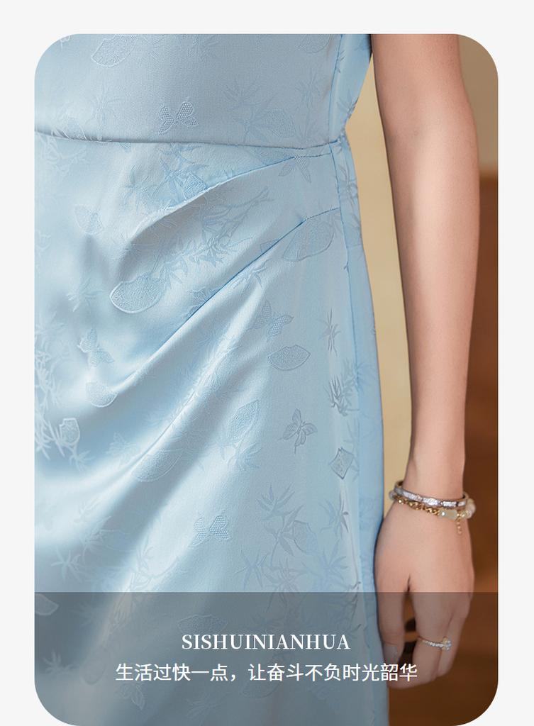 Summer Slimming Temperament, High-end Feeling, New Chinese Style Dress