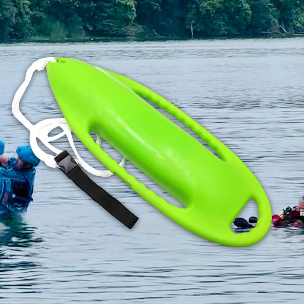 6 Handle Rescue Can Lifesaving Equipment Professional Open Water Swim Buoy Lifeguard Swimming Float for Kayaking Snorkeling
