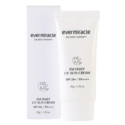Evermiracle EM Daily UV Sun Cream SPF50+ PA++++, 50g, 1 Unit