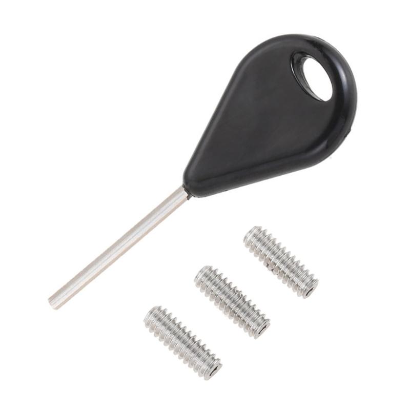 Universals Surfboard Fin Hexagon Key with Screws Surfing Board Surfboard Fin Key for Surfs Board Wakeboard Longboards