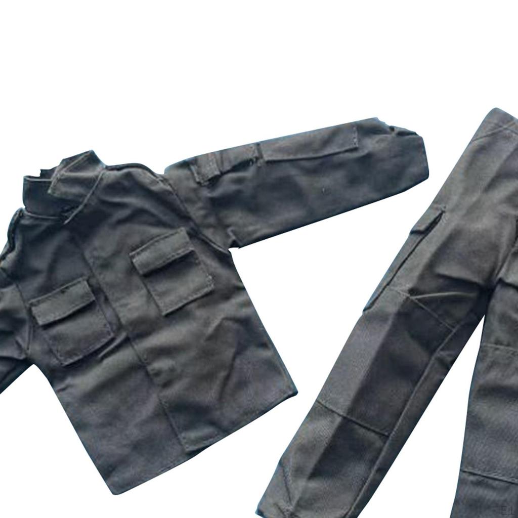 1/6 Male Figure Clothes Full Suit Jacket and Pants, Fashion Dress up,Outfit Uniform for 12'' Action