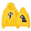 Hooded Fleece Sweater, Casual Fashion Autumn And Winter Fashion Print Vi Ghostface Hoodie