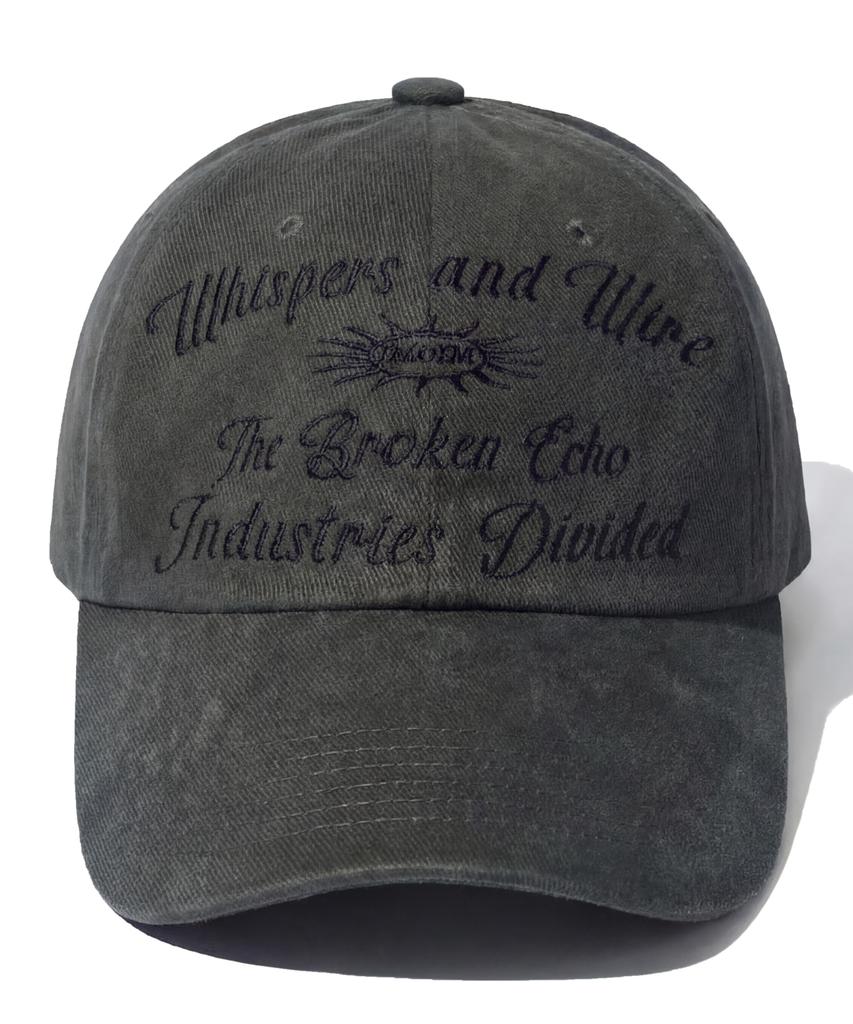IDWS Whisper Letter Maxi Cap Charcoal