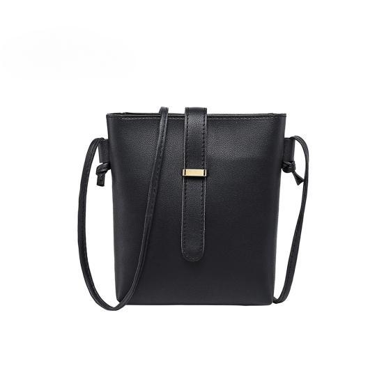Comfortable Tote Bag Elegant Faux Leather Storage KTY