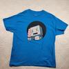 SA/PR Sad Cube W/ Ice Cream Cone Blue T Shirt Size XL