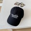 Quick-Drying Cloth Sun Hat Letter Embroidery Peaked Hat New Baseball Hat  Summer