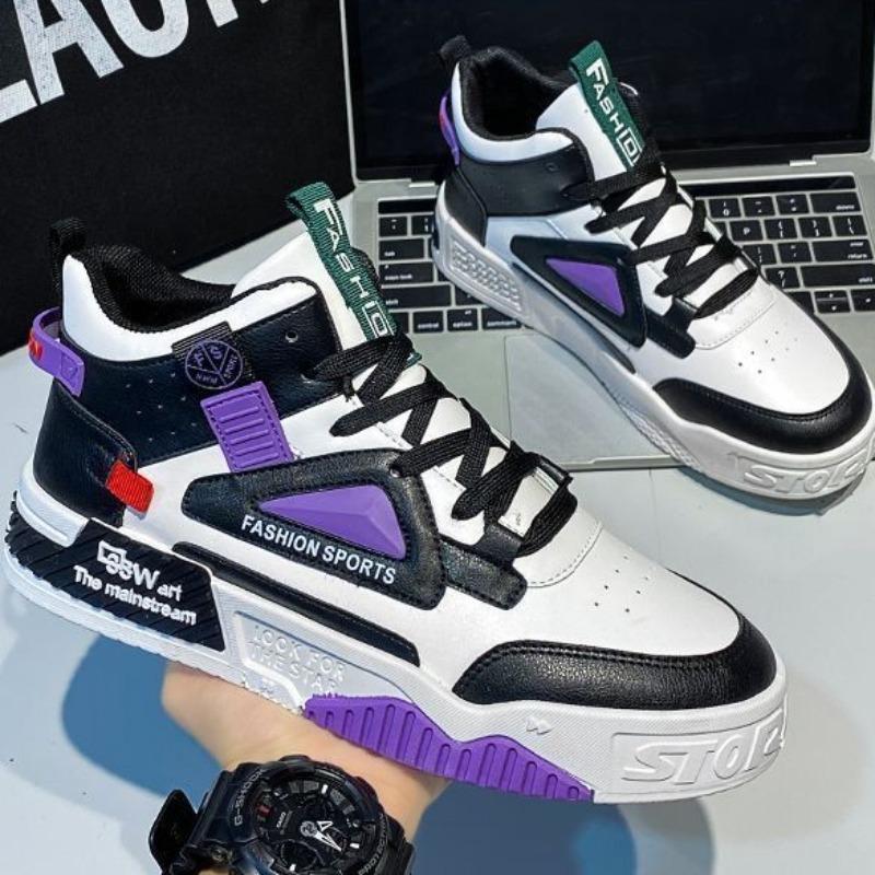 Youth Boy Trend Skateboard Shoes Chunky Brand Comfortable Casual Sneakers Jogging Vulcanize Shoe Men Tennis Shoe Tenis Masculino