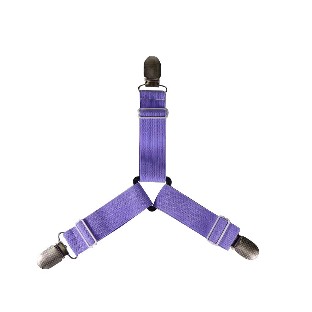 4 buc./set Saltea de pat Agrafe de cearșaf anti-alunecare Suport de prindere Suport de fixare pentru saltea Curele de fixare rezistente la alunecare Home Living 4PCS violet