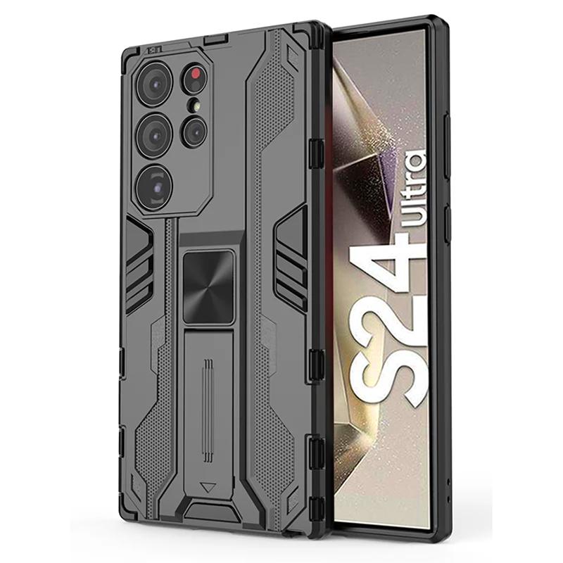 Magnetic Armor Case For Samsung S24 Ultra S23 S22 Plus S21 S21 FE Coque For Samsung A52S A32 A22 A21S A72 Shockproof Phone Cover